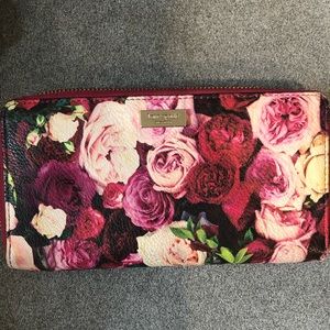 Kate Spade leather wallet - like new